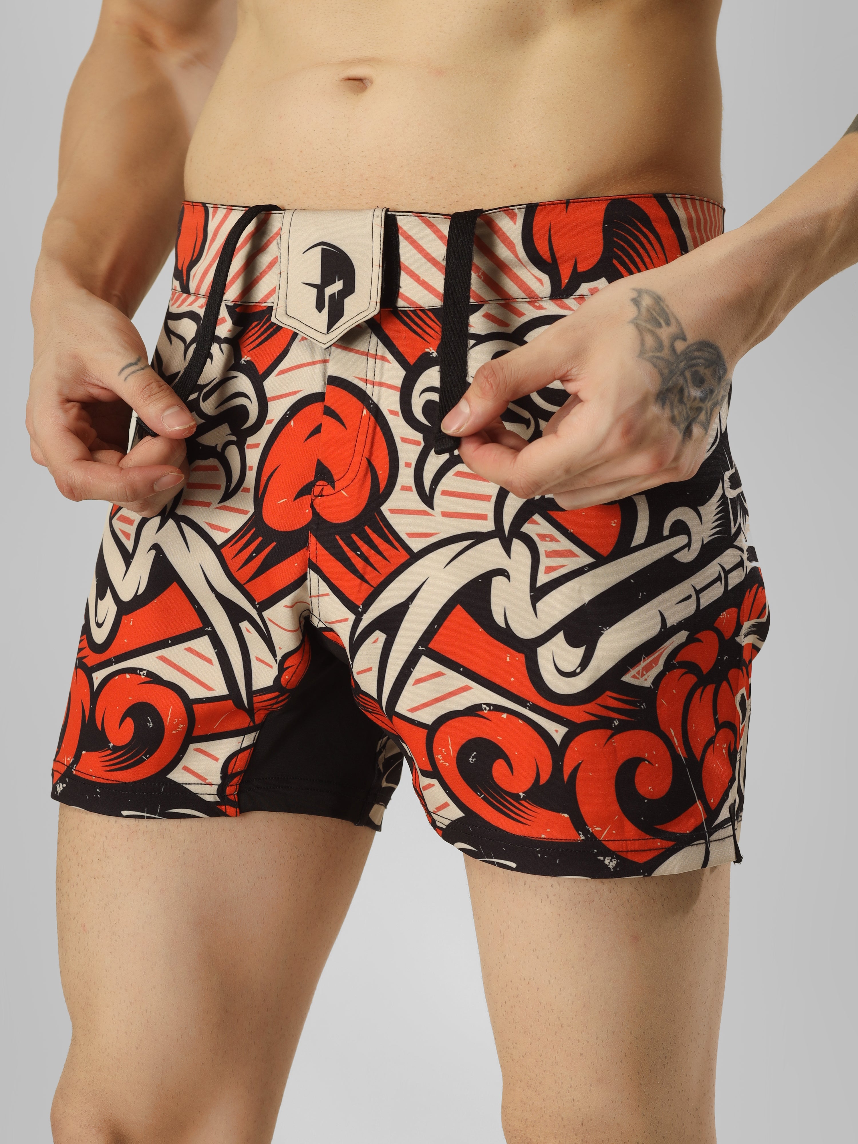 Creed Draco MMA Shorts for Men – Bushido Design – Creed Sport