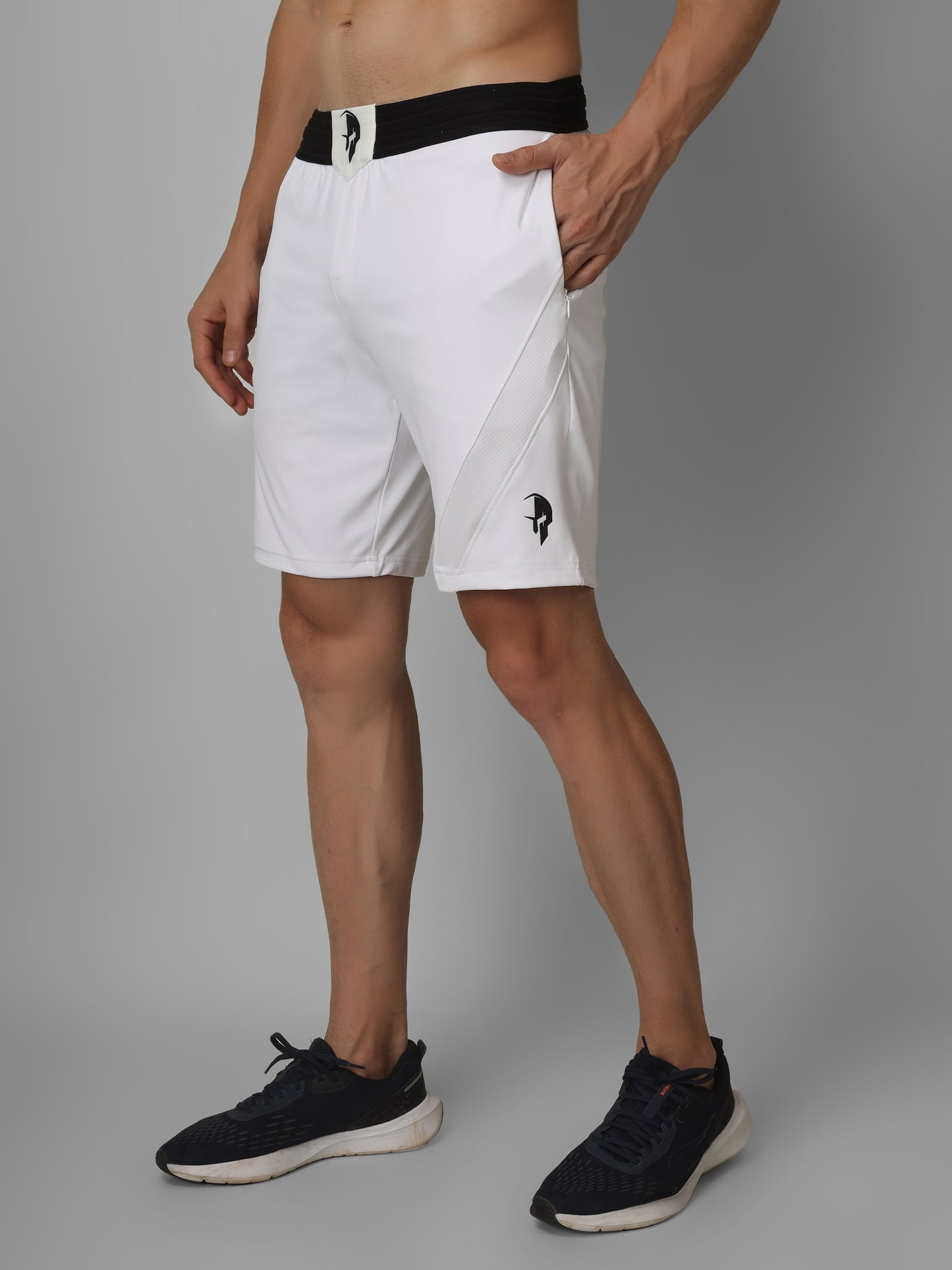 Leo Training Shorts – Pure White