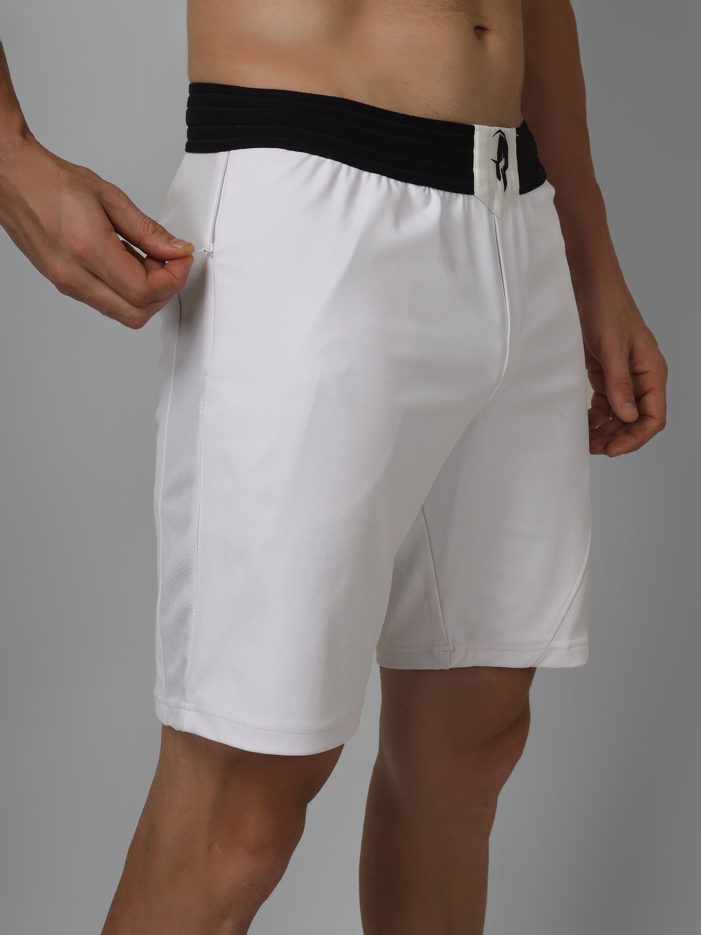 Leo Training Shorts – Pure White