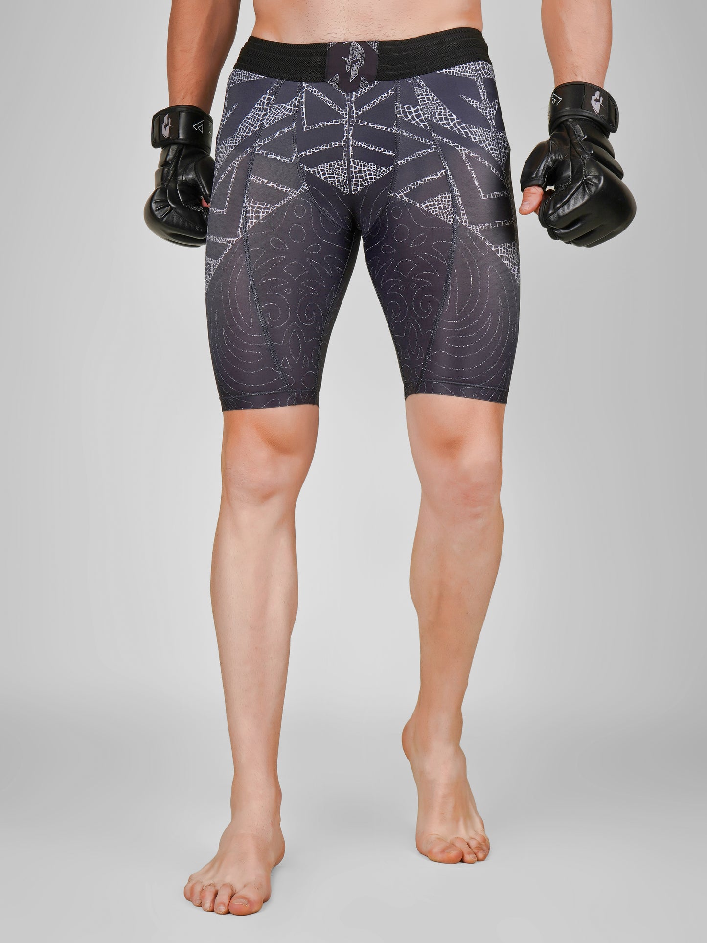 Creed Men's Compression Shorts - TĀ MOKO Design (Rash Guard)