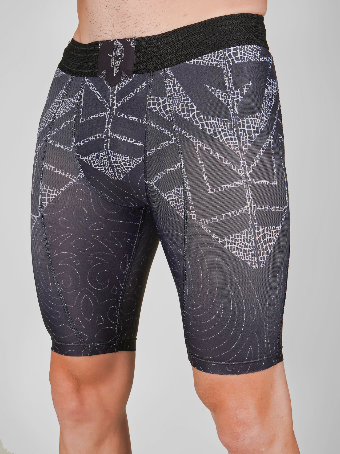 Creed Men's Compression Shorts - TĀ MOKO Design (Rash Guard)