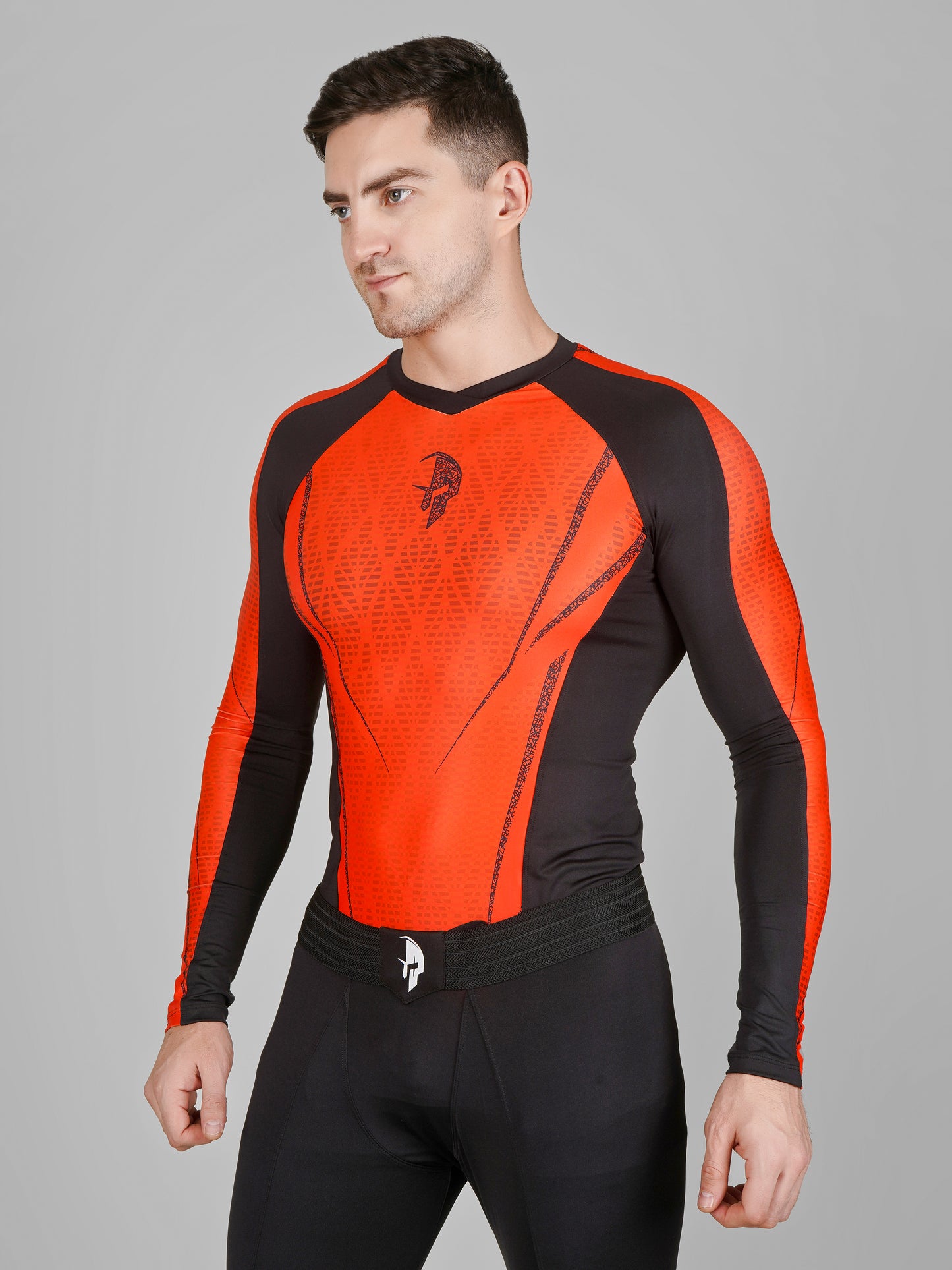 Creed Men's Full Sleeve Compression Top - SAF Design (Rash Guard)