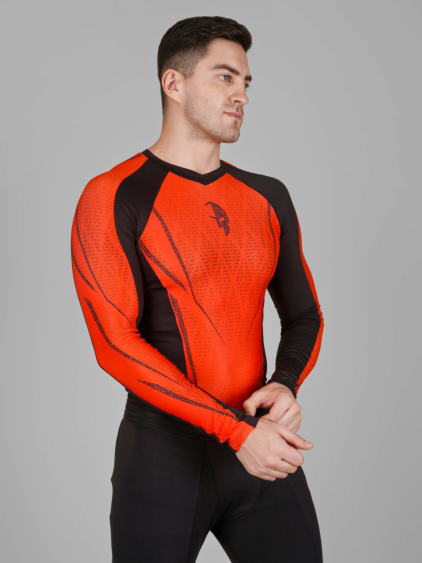 Creed Men's Full Sleeve Compression Top - SAF Design (Rash Guard)
