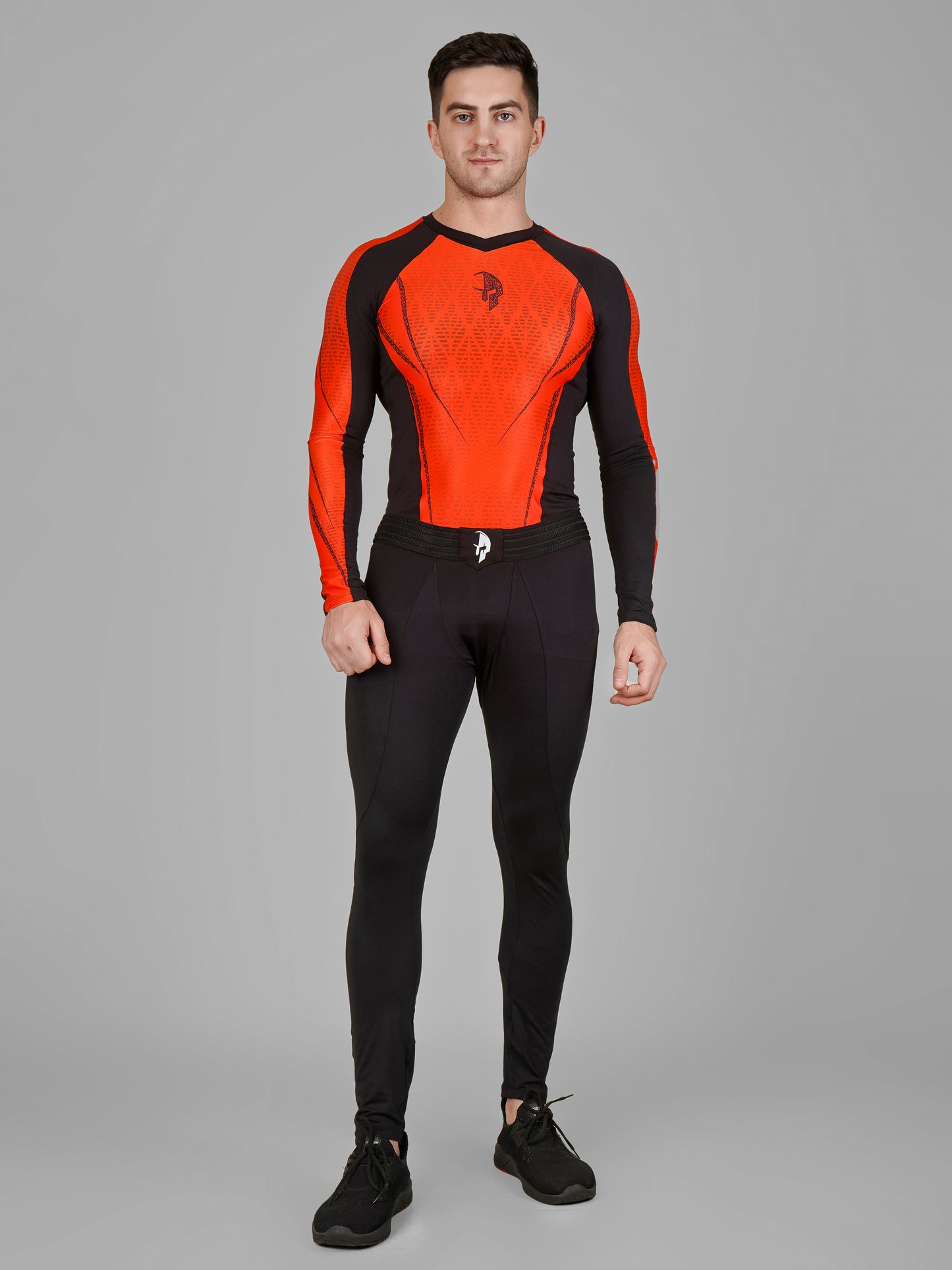 Creed Men's Full Sleeve Compression Top - SAF Design (Rash Guard)