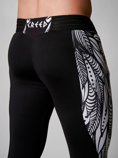 Creed Men's Compression Pants – Twin Eagles Design (Rash Guard)