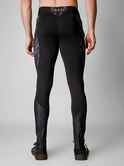 Creed Men's Compression Pants - TĀ MOKO Design (Rash Guard)