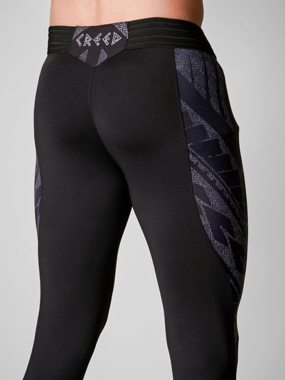 Creed Men's Compression Pants - TĀ MOKO Design (Rash Guard)