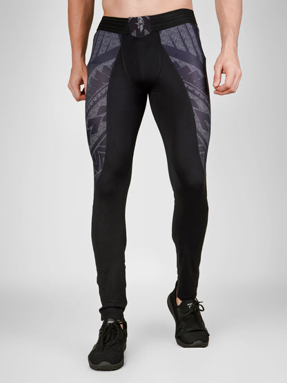 Creed Men's Compression Pants - TĀ MOKO Design (Rash Guard)
