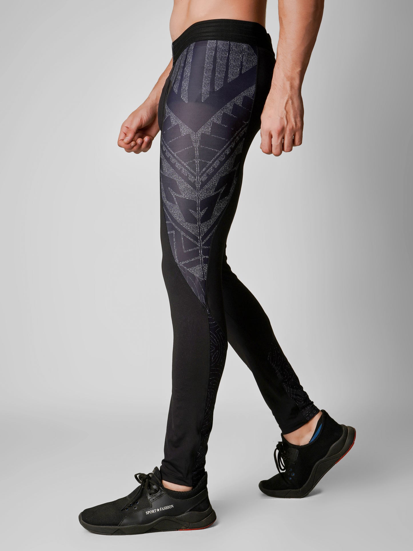 Creed Men's Compression Pants - TĀ MOKO Design (Rash Guard)