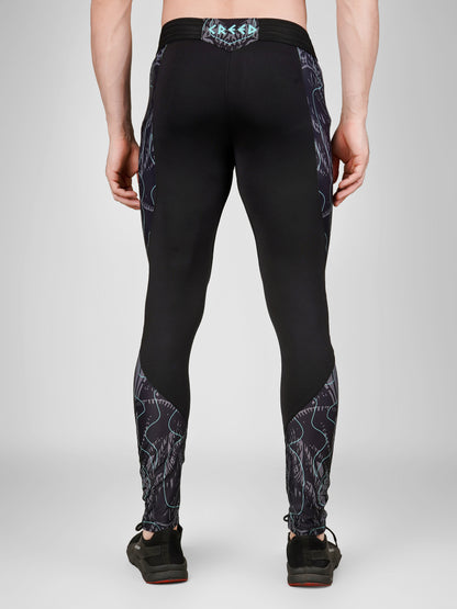 Creed Men's Compression Pants – Leviathan Design (Rash Guard)