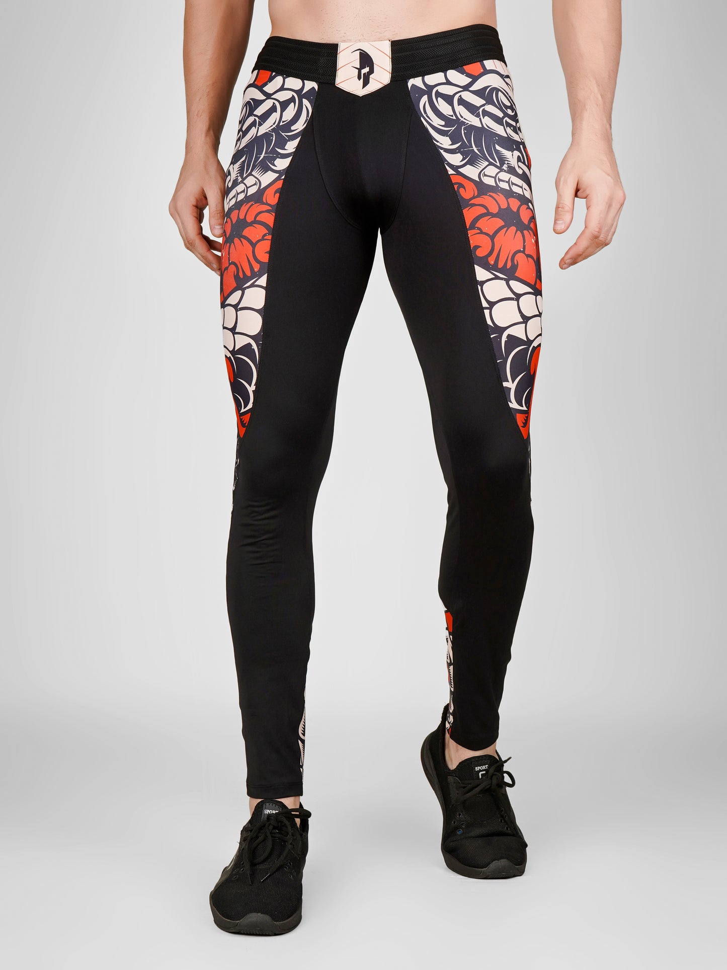 Creed Men's Compression Pants – Bushido Design (Rash Guard)