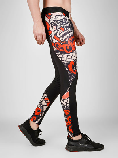 Creed Men's Compression Pants – Bushido Design (Rash Guard)