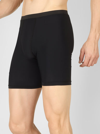 Creed Men's Taurus Black Compression Shorts - Solid Black (Rash Guard)