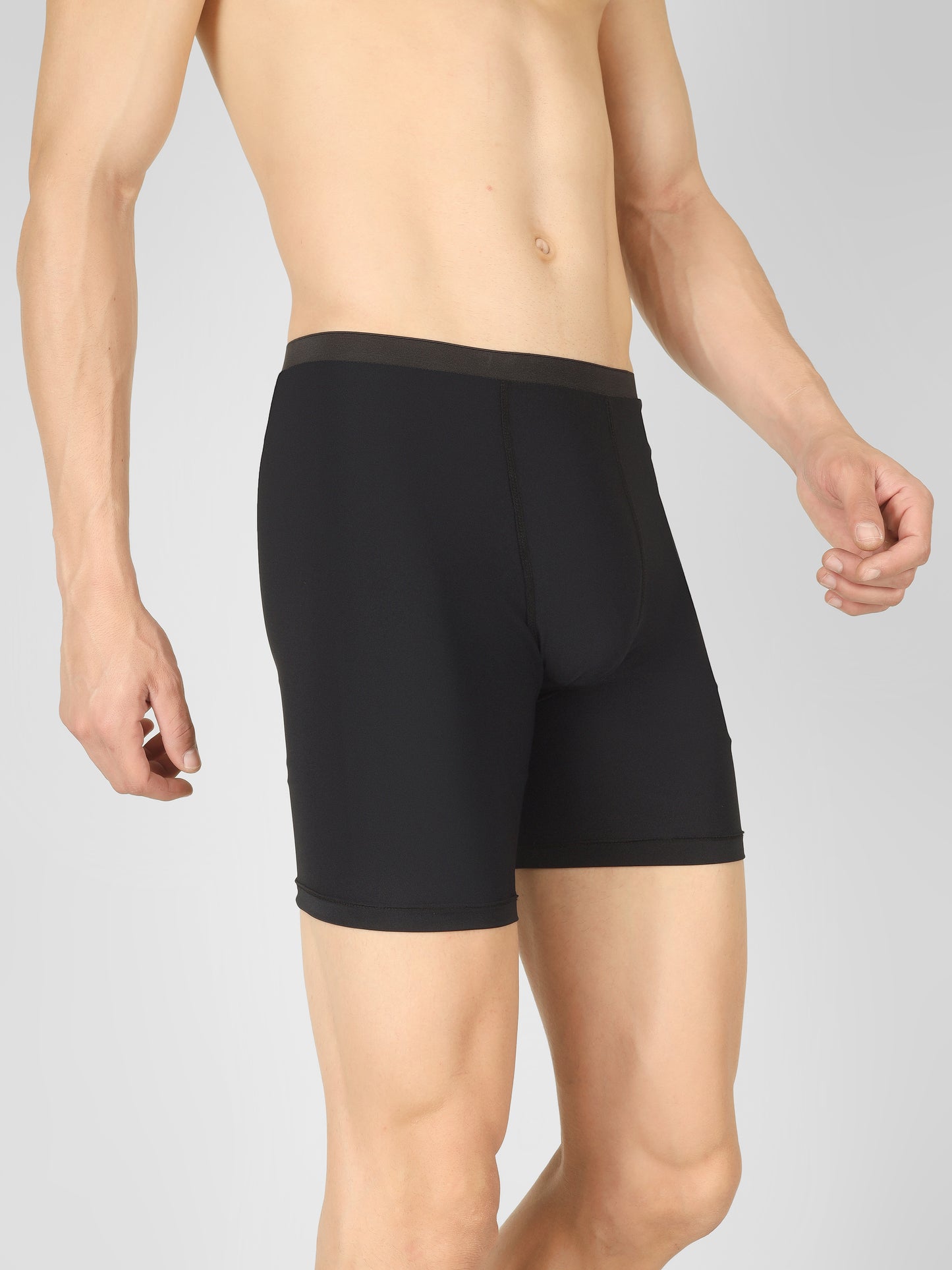 Creed Men's Taurus Black Compression Shorts - Solid Black (Rash Guard)