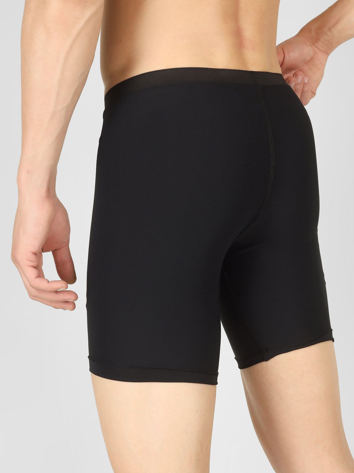 Creed Men's Taurus Black Compression Shorts - Solid Black (Rash Guard)