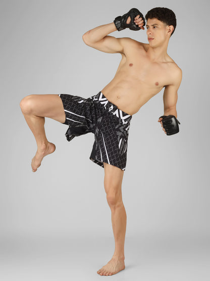 Creed Spartan Fight Shorts - T-Warrior Design ( MMA, MUAY THAI, KICK BOXING, BOXING, BJJ )
