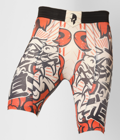 Creed Men's Compression Shorts – Bushido Design (Rash Guard)