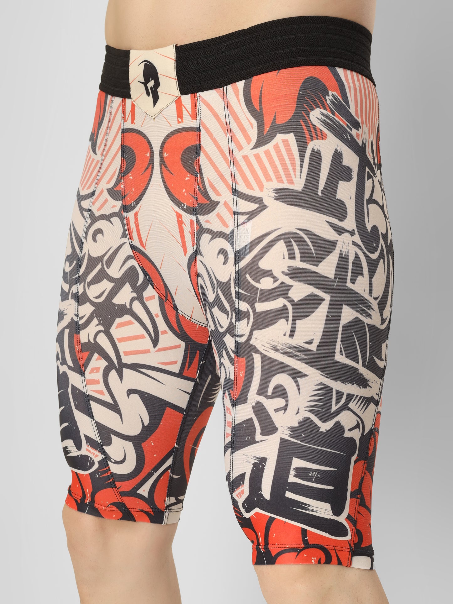Creed Men's Compression Shorts – Bushido Design (Rash Guard)