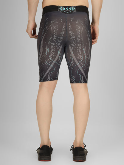 Creed Men's Compression Shorts – Leviathan Design (Rash Guard)