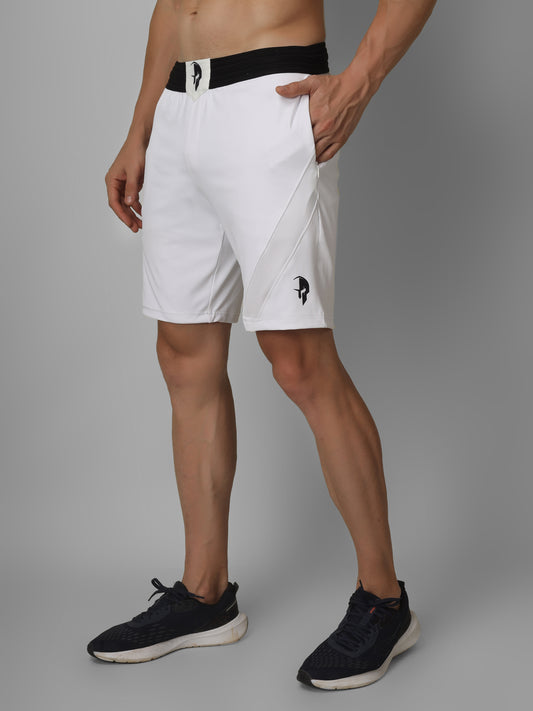 Leo Training Shorts – Pure White