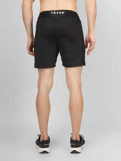 Leo Training Shorts - Solid Black