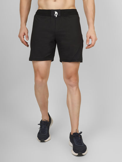 Leo Training Shorts - Solid Black