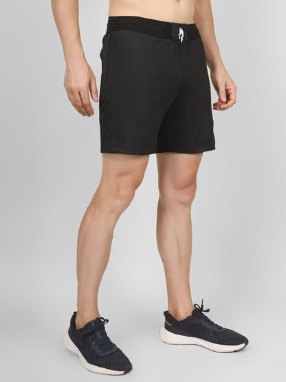 Leo Training Shorts - Solid Black