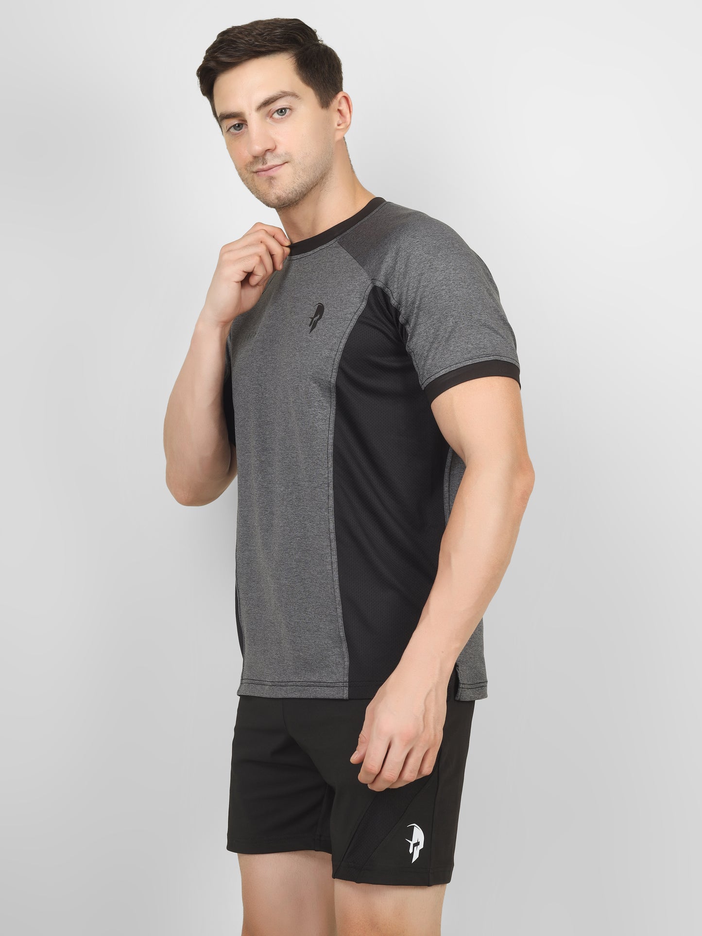 Creed Hercules Fit – Grey Melange T-Shirt